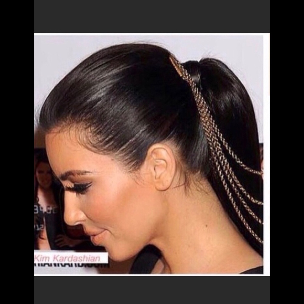 Hair Chain (Hair jewelry ) nwt